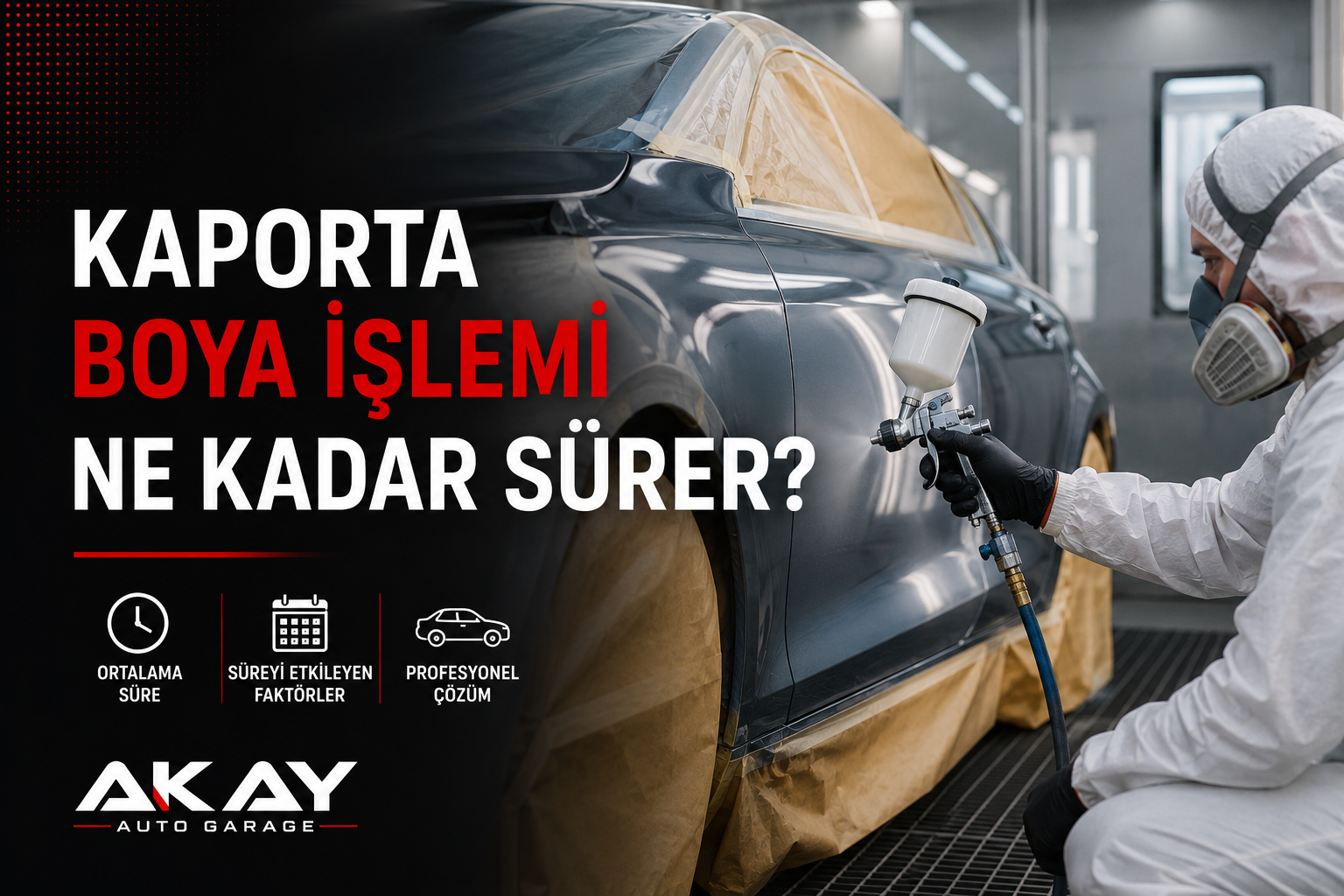 Kaporta Boya İşlemi Ne Kadar Sürer?